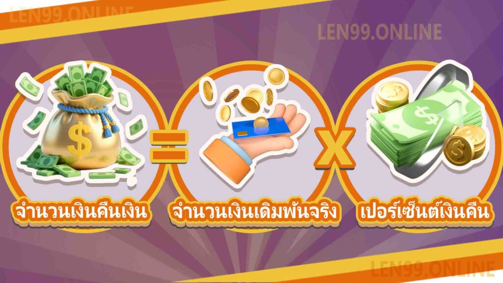 คืนเงินคาสิโนออนไลน์ len99